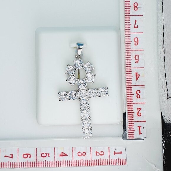 "925 Sterling Silver Cubic Zirconia Pendant, UU1P6A6025 - Picture 10 of 10